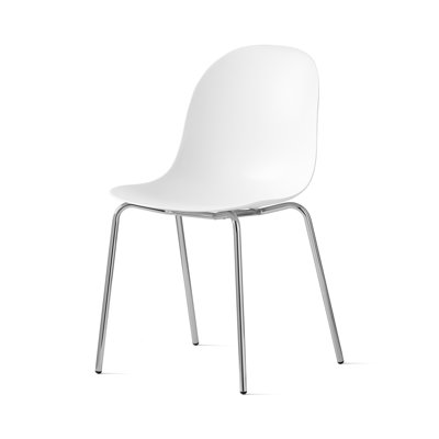 Academy Armless Chair with Metal Frame