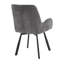 Fabric Upholstered Metal Armchair-4481197