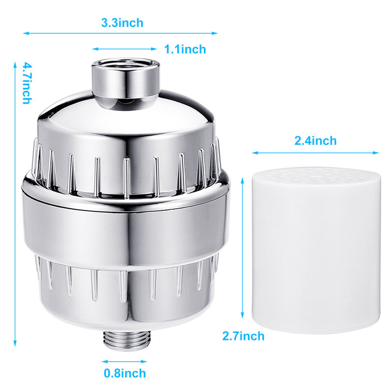10 Stage Shower Water Filter to remove impurities