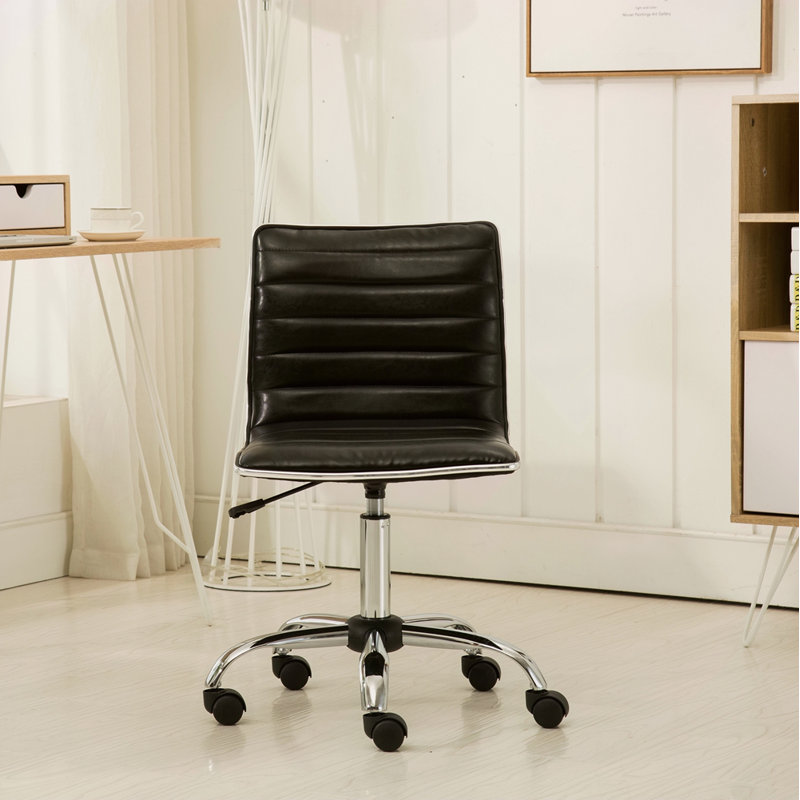Chaise de bureau Chromel, Noir