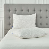 Soft Medium-Support Removable Cover Memory Foam Cooling Pillow (set of 2)