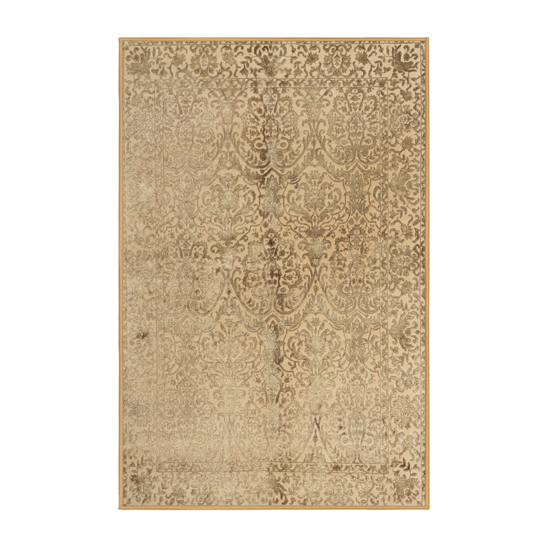 Tapis gris/zone noire contemporaine, Rectangle 5 pi x 7 pi