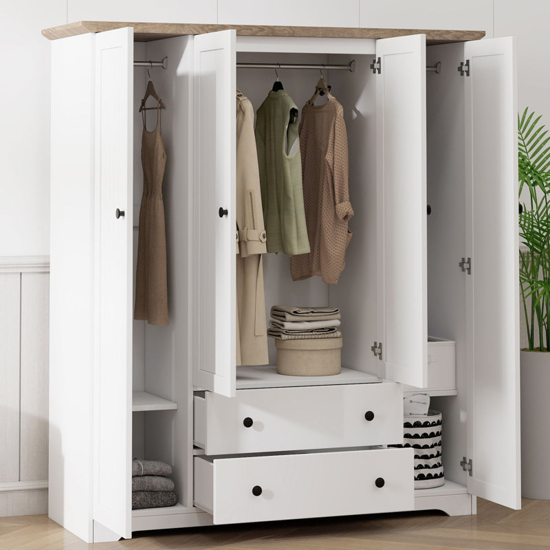 Partie B de l'armoire-penderie