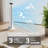 36" Tower Fan White ABS Plastic Remote Control Oscillating Timer