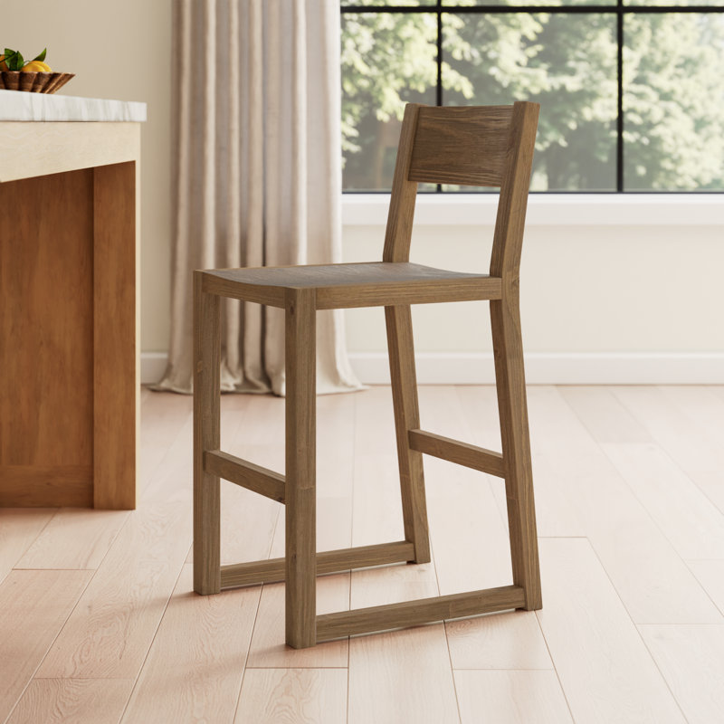 Modica Bar & Counter Stool, Honey Brown, Counter Stool (24" Seat Height)