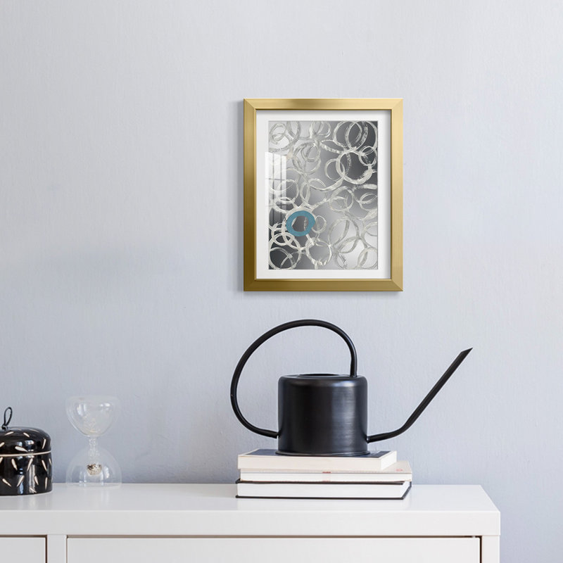 Printed Brushwork III - Impression encadrée
