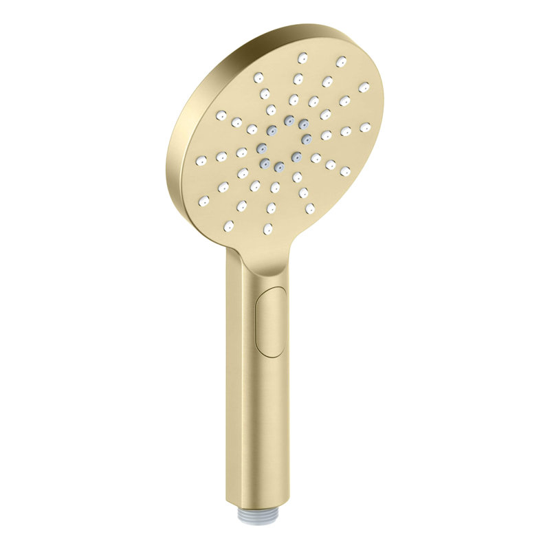 Full/Standard Handheld Shower Head 1.75 GPM GPM, Brushed Gold