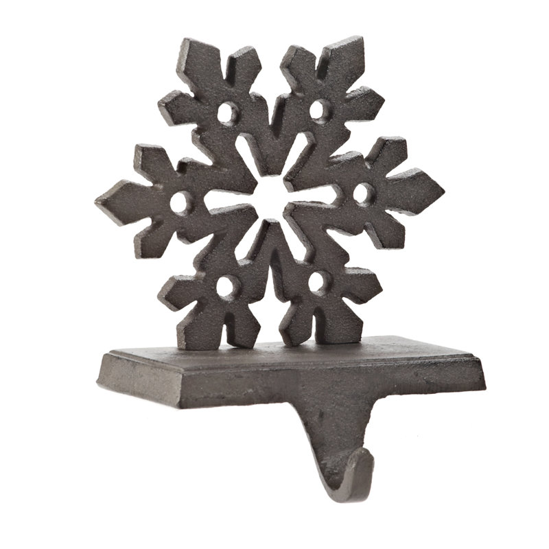 Porte-chaussette de Noël flocon de neige