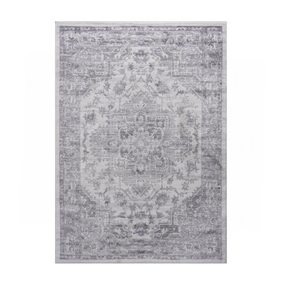  Silver / Oriental Runner Rug