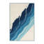 Tapis ombré doux et moelleux contemporain de couleur châtaignier Niagara Falls - reliure bleu ciel-1267342296