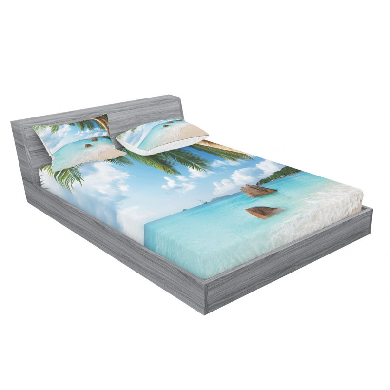 Microfiber Sheet Set, Full Sheet Set with Fitted Sheet