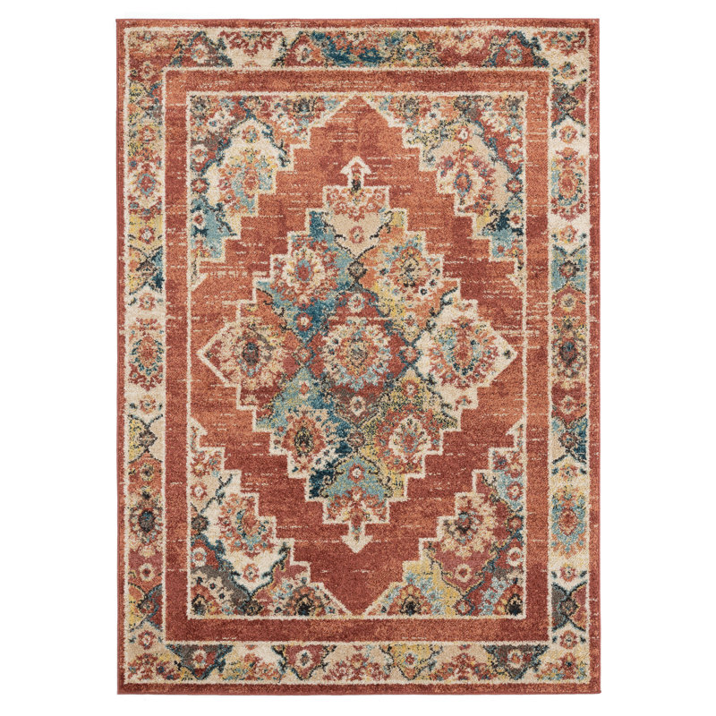 Summertown Oriental Indoor Rug, Rectangle 1'10" x 3'