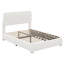 Base de lit plate-forme de lit de tête de lit douce et incurvée, lit de tête de lit réglable en hauteur avec cadre durable-1903692048