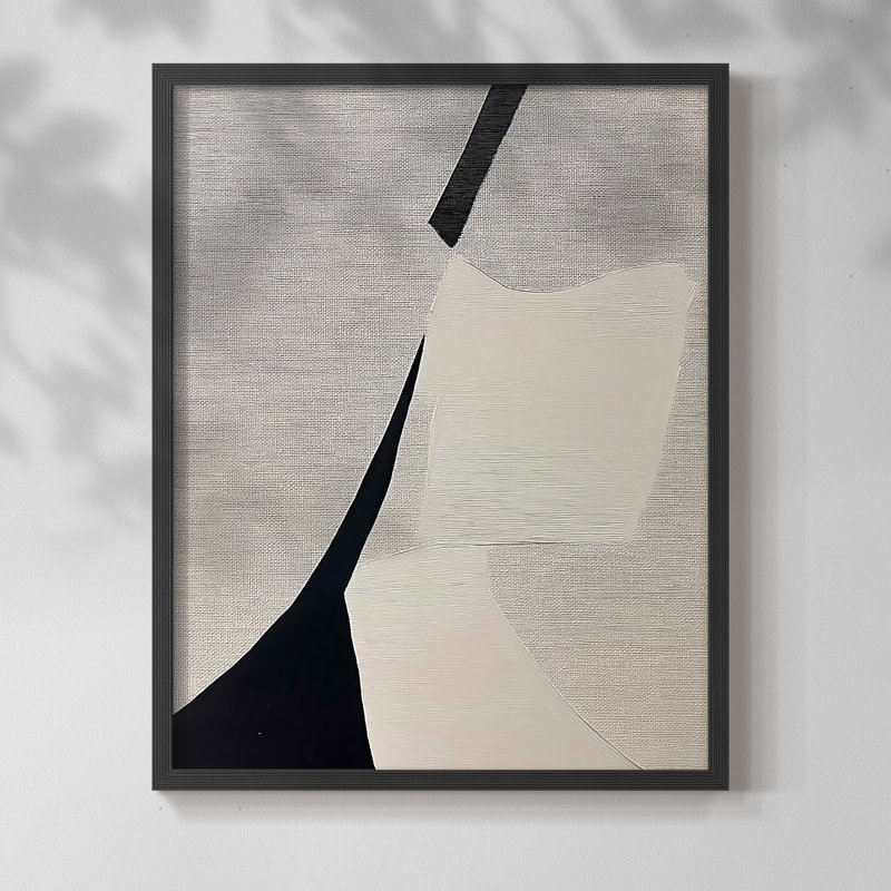 "ABSTRACT Series DCXL III" par J Paul, Noir, noir, noir, noir, H 11 po x l 9 po
