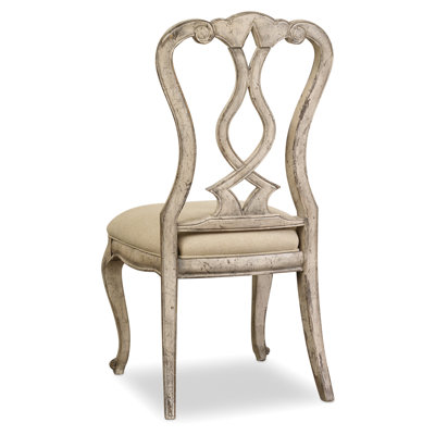 Chatelet Solid Wood Queen Anne Back Side Chair by Hooker Furniture