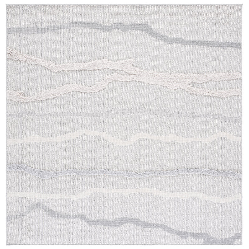 Trends 112 Performance Abstract Rug, Square 6'7"