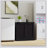 Two-Compartment Tilt-Out Laundry Sorter Cabinet-Black