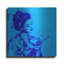 «Blue Geisha» par Abstract Graffiti, art mural-2062649024