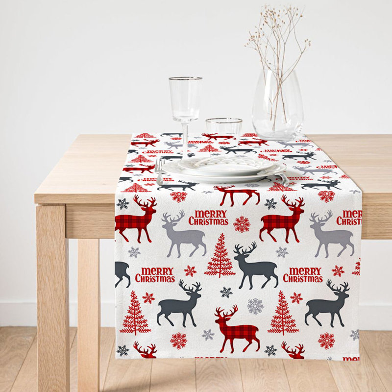 Christmas and Holiday Table Runners - Colorful and Festive, Great for Holiday