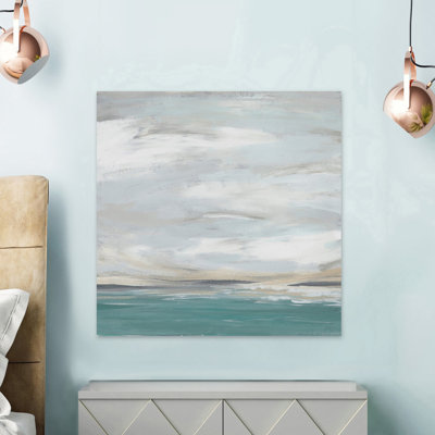 " Seafoam Vista III " Painting Print