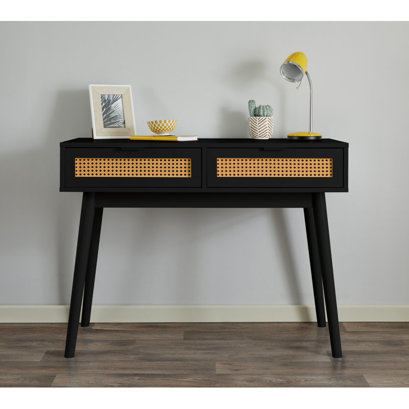 Pocatello 100cm Console Table, Black/Gold