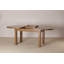 Oak Oval Solid Wood Dining Table
