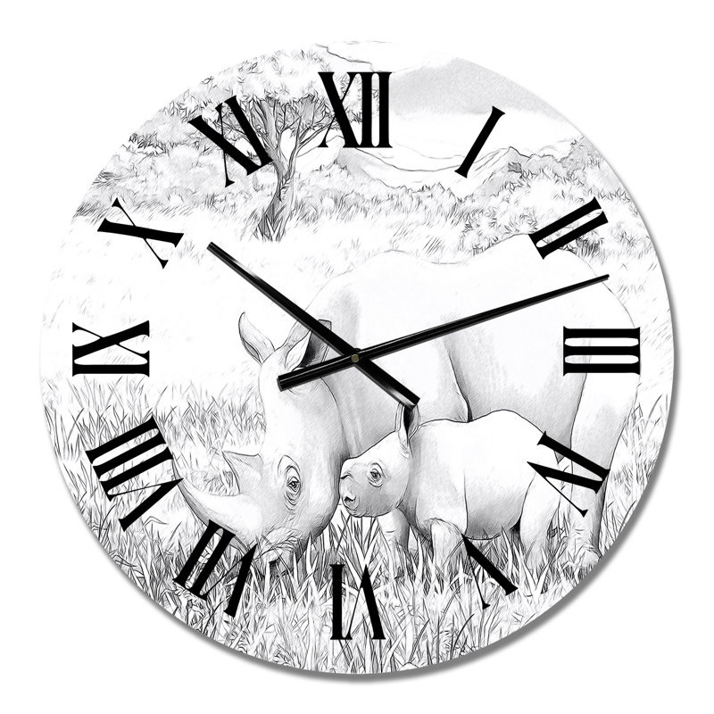 Horloge murale surdimensionnée, Petit