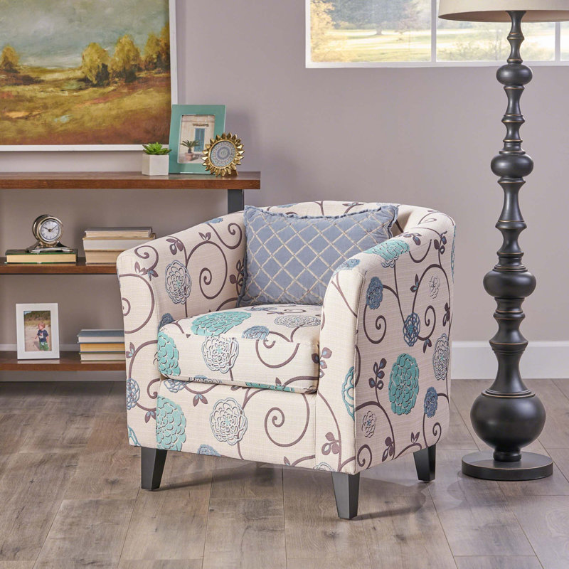 Fauteuil club en tissu