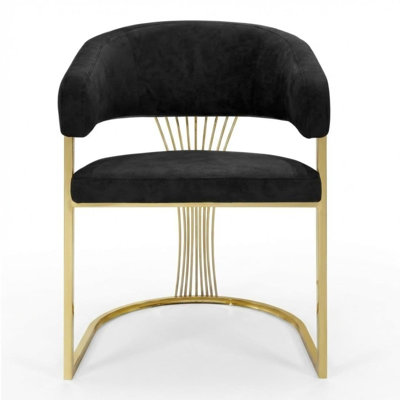 Leather Upholstered Dining Chair