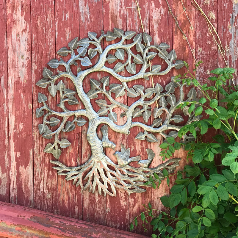 Décoration murale arbre de vie pour auvent