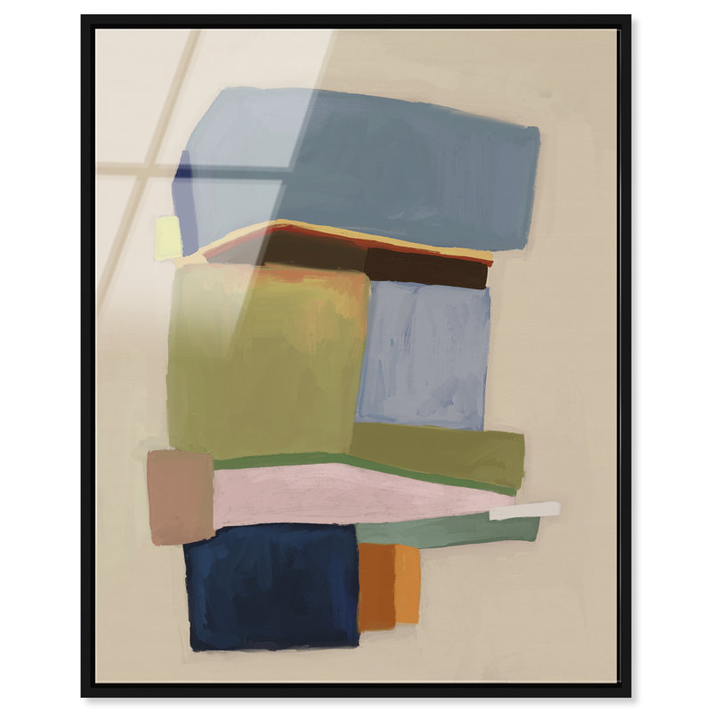 Point Of View Print by Oliver Gal, 25" H x 21" W, Black Floater Frame