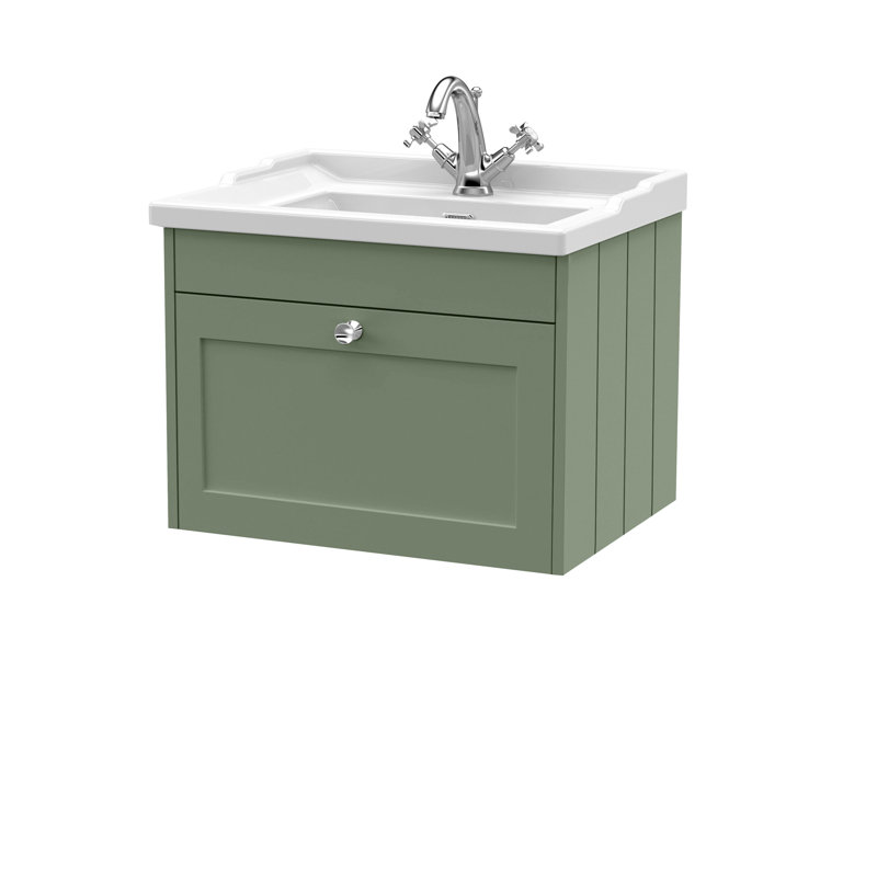 Ashwick 620 mm Bathroom Vanity, Satin Green