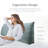 Sit-up Back Comfort Triangular Puffy Velvet Headboard Wedge Reading Pillow for Back Support uplift Compression-1965948320-1965948322