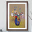 Flowers in a Vase by Odilon Redon - Picture Frame Painting-62801700-62801698
