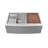Rivage 36 x 22 Single Basin Apron Kitchen Workstation Sink