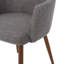 Chaises de salle à manger rembourrées Mid-Century modernes Kairan-1170059914-1170059916