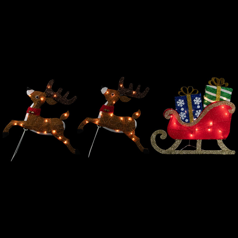 Décoration de Noël extérieure en tissu résistant aux intempéries