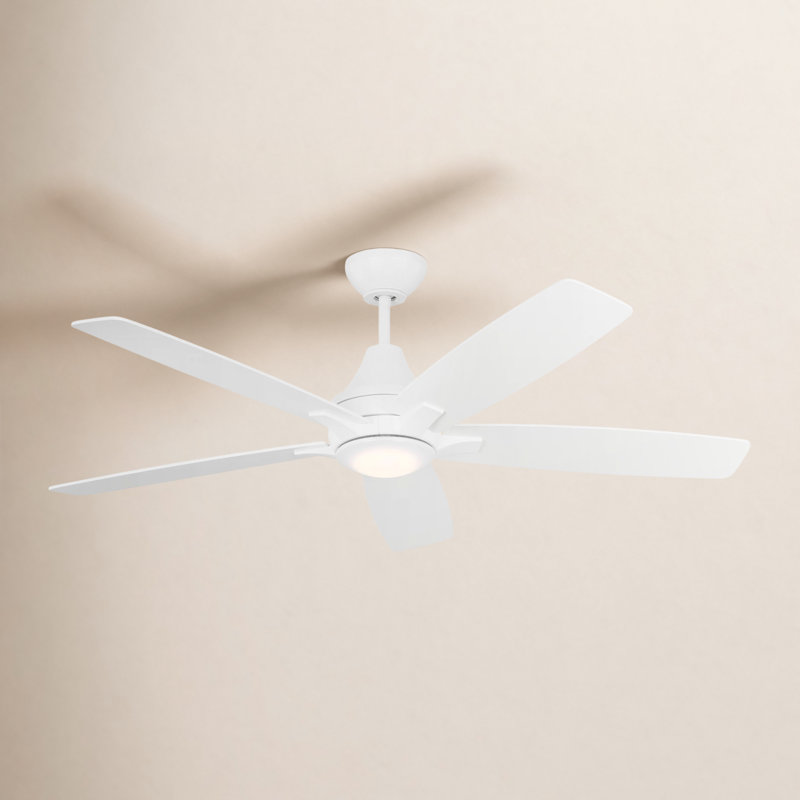 Melva 52'' Ceiling Fan, Matte White
