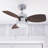 Ocean Breeze 30" 3 Blades LED Ceiling Fan with Light Kit Included-1269915027