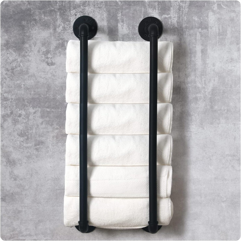Porte-serviettes industriel industriel pour salle de bain