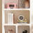 Simple Floor Home Cave Bookcase Geometric Bookcase-98457292
