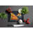 Red Fish Two Tales Glass Cutting Board