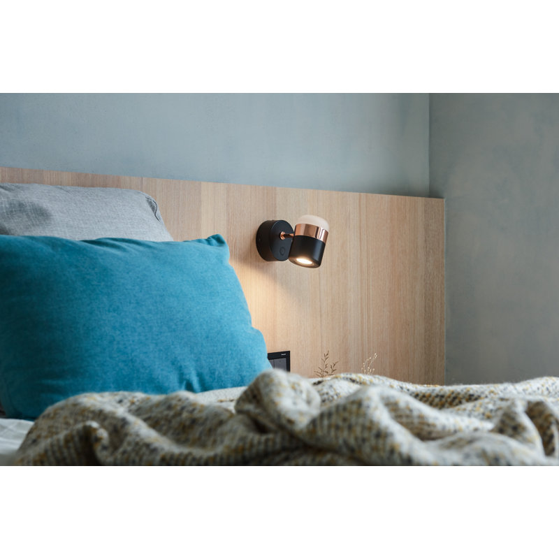 Ling 1 - Light Wall Sconces, Black/Copper