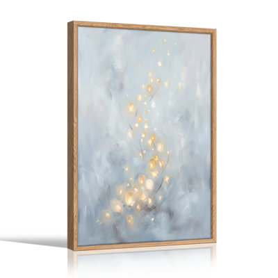 Glowing Lights Canvas Wall Art Oil Painting Print Set Of 1