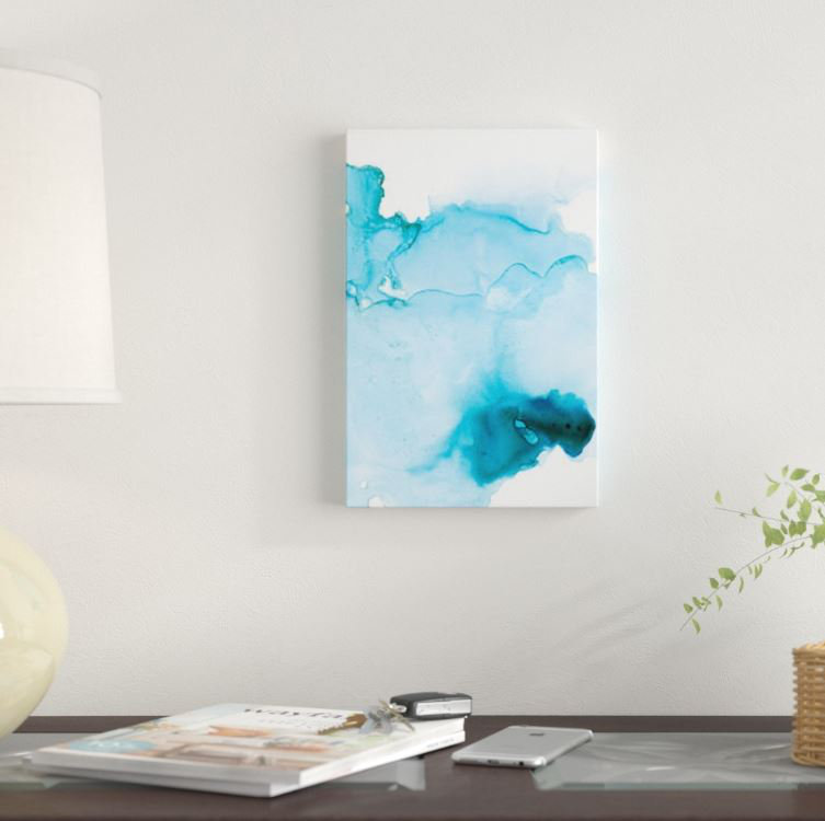 " Watercolor Abstract II " by Albina Bratcheva East Urban Home Mat 