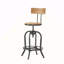 Tabourets de bar pivotants à hauteur réglable