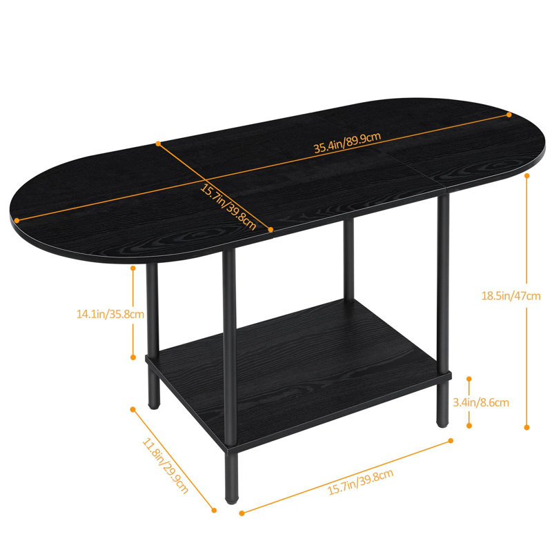 Beeke End Table, Black