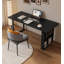 Bureau de luxe moderne avec plateau en pierre frittée-82015011-82015012