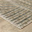 Tapis beige / gris à motif géométrique industriel Eidan-441696296