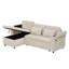 3 Seater Corduroy Sofa & Chaise-1051090774